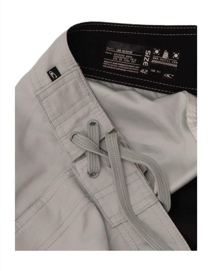 O'NEILL Short de bain graphique pour homme 2XL Gris Colorblock Polyester