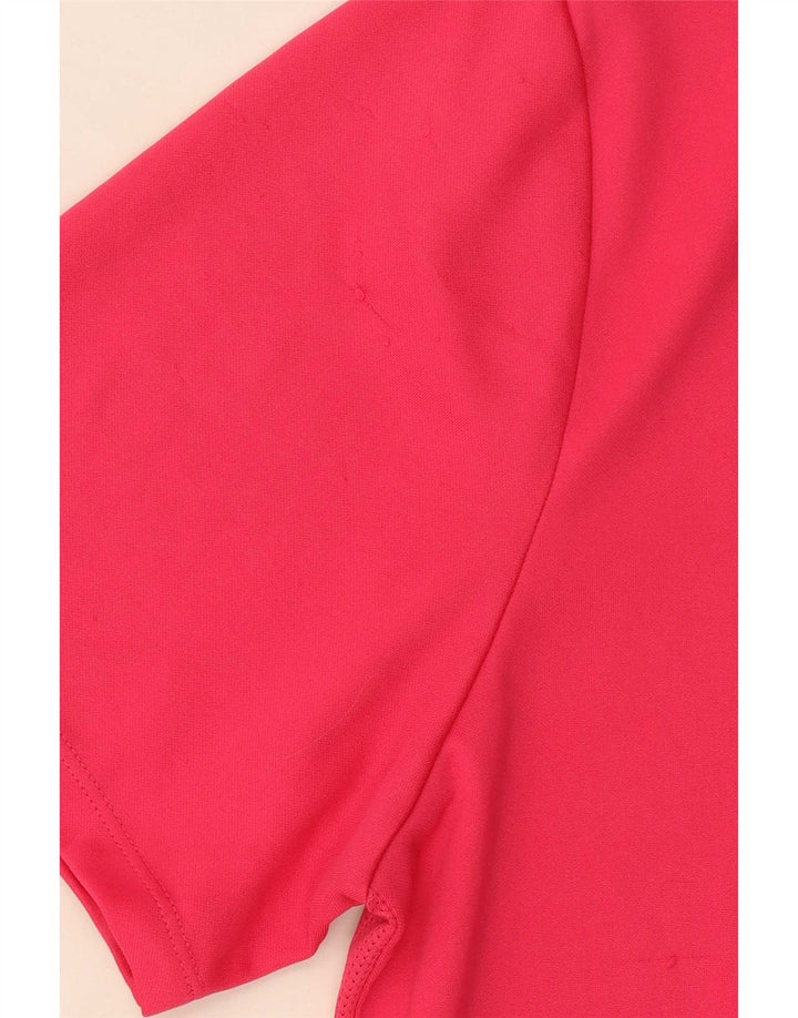 Nike Hommes Dri Fit Graphic T-Shirt Top XL Rose Polyester