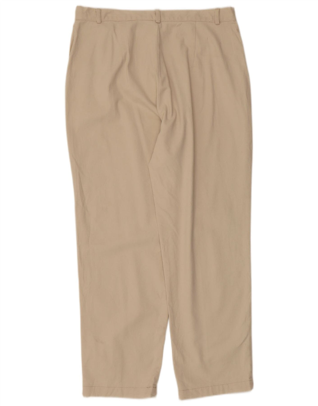 Dockers Pantalon décontracté taille haute pour femme US 14 XL W34 L27 Coton beige