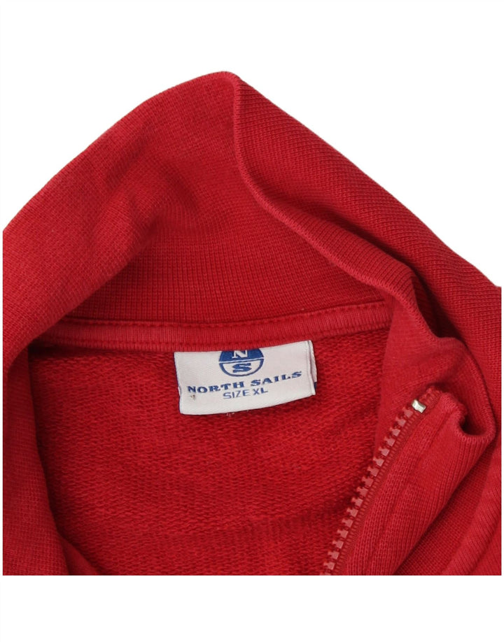 North Sails Veste de Survêtement Homme XL Rouge Coton