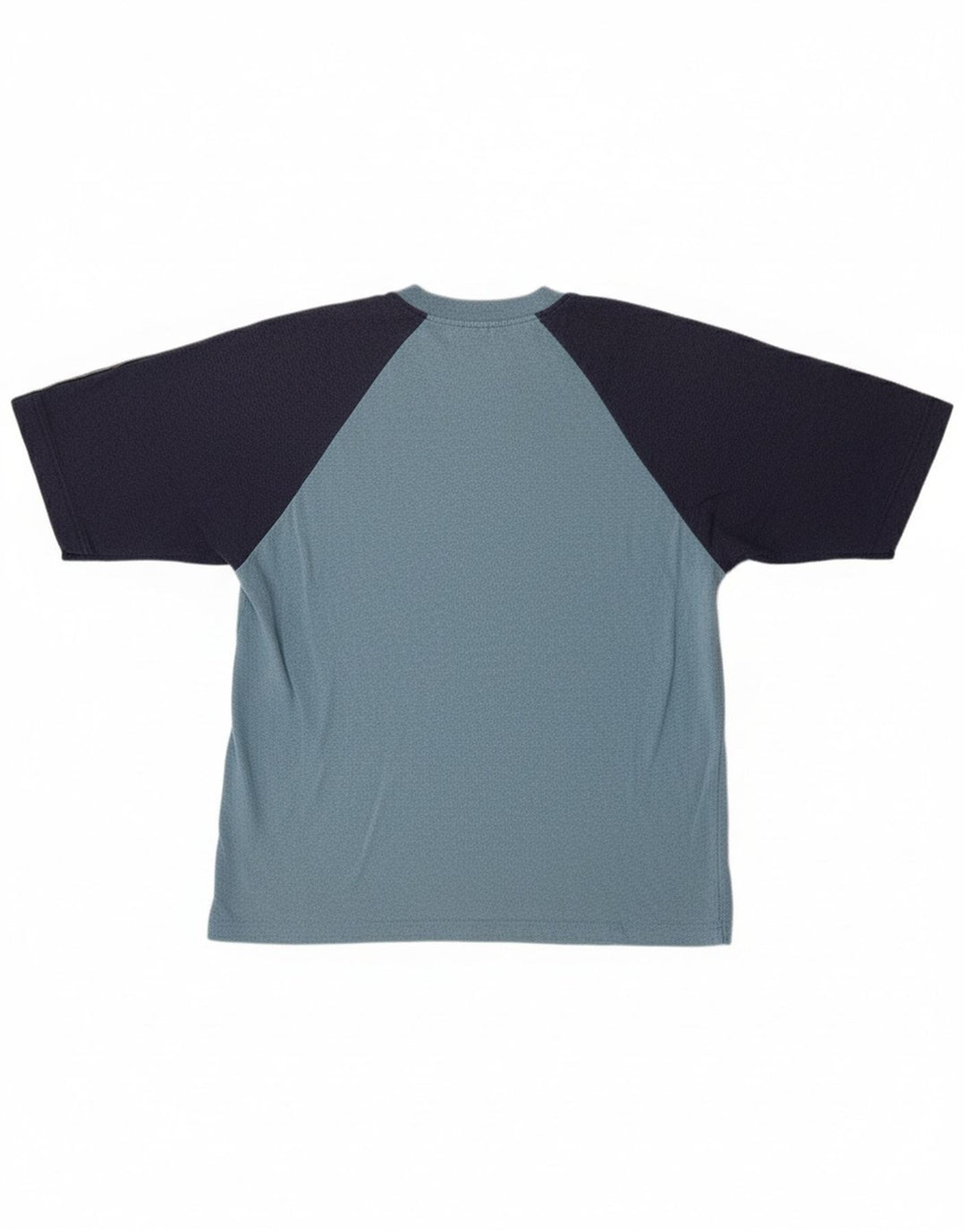 Asics T-Shirt Graphique Homme Bleu Moyen Colourblock Cotton