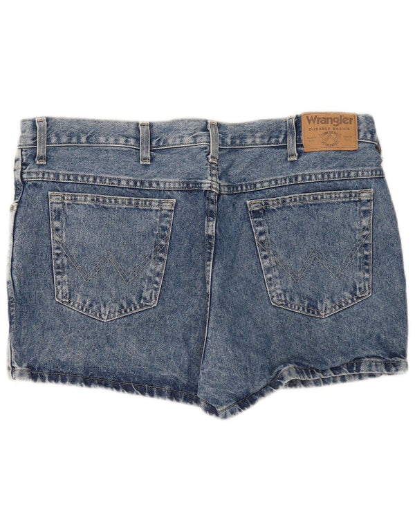 Wrangler Short en Jean Femme W38 XL Bleu Coton