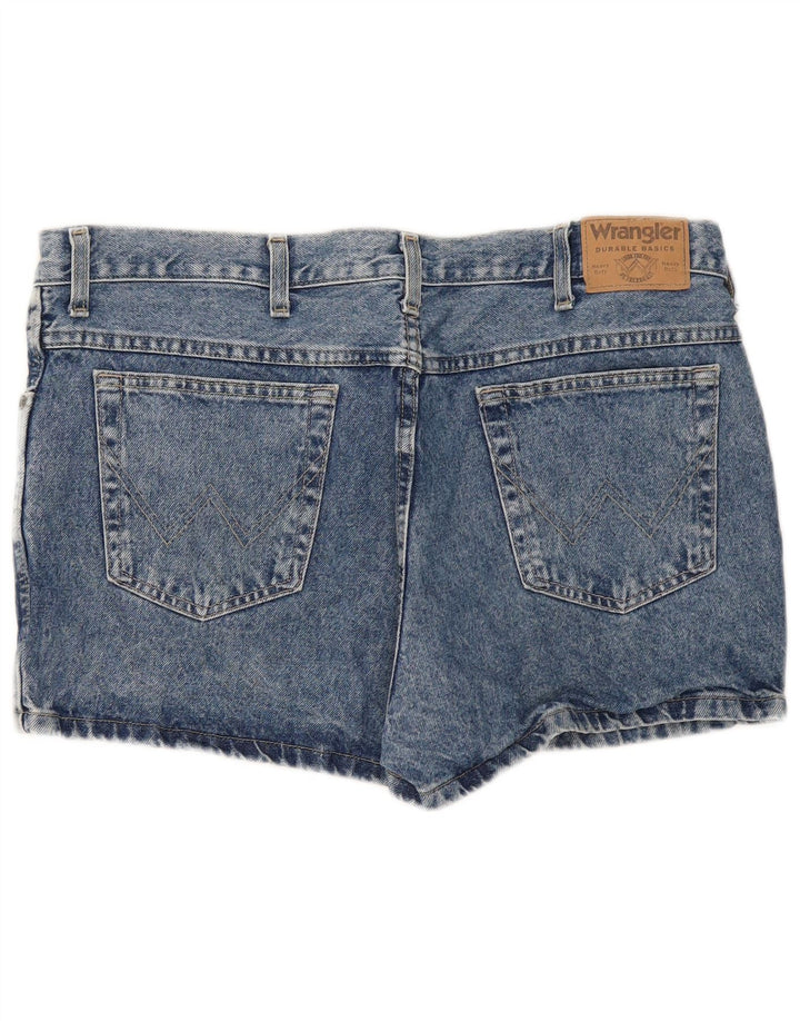 Wrangler Short en Jean Femme W38 XL Bleu Coton