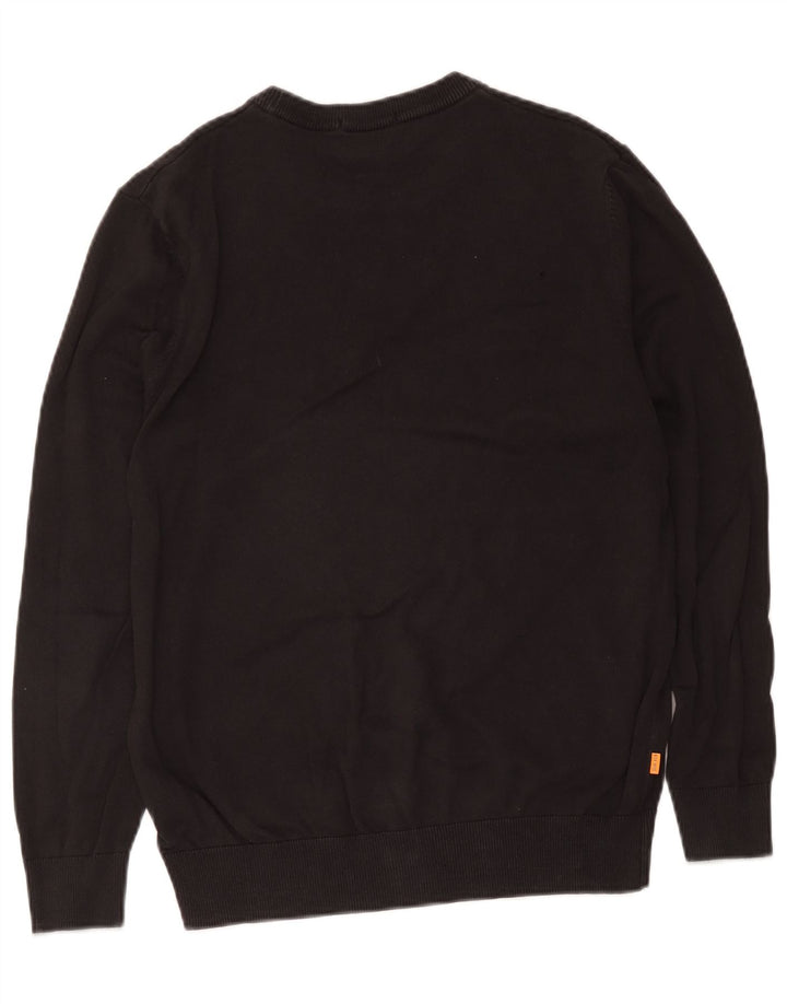 Timberland Pull Ras du Cou Homme Noir Moyen Coton