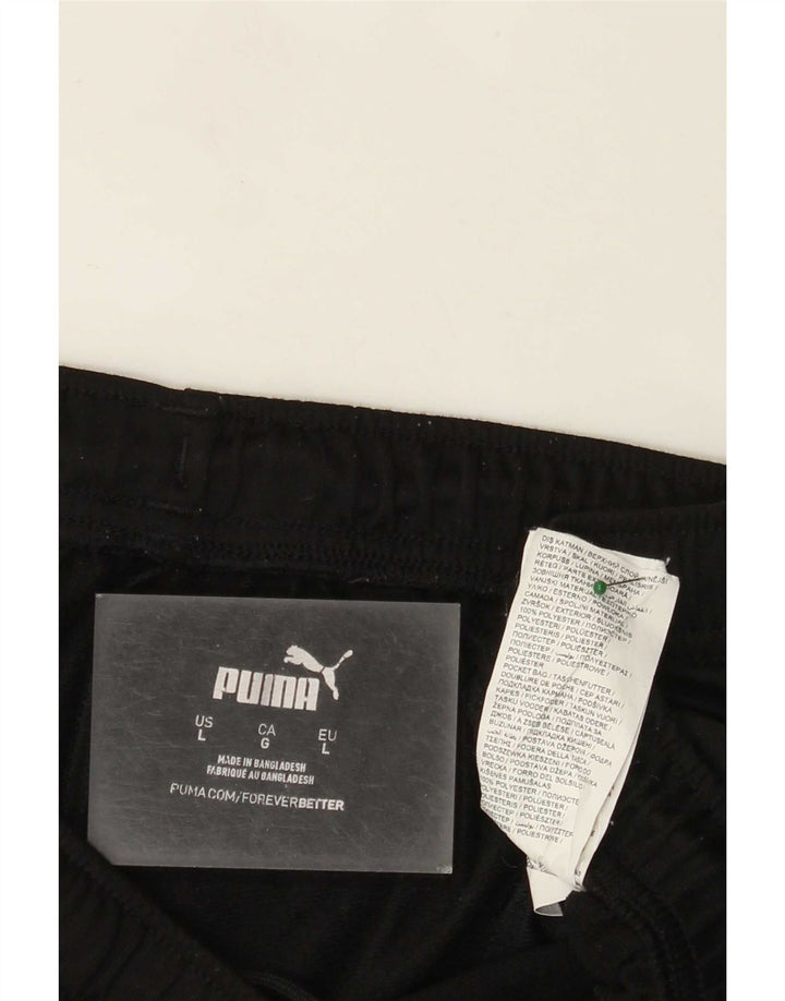 Puma Pantalon de survêtement pour homme Large Noir Polyester