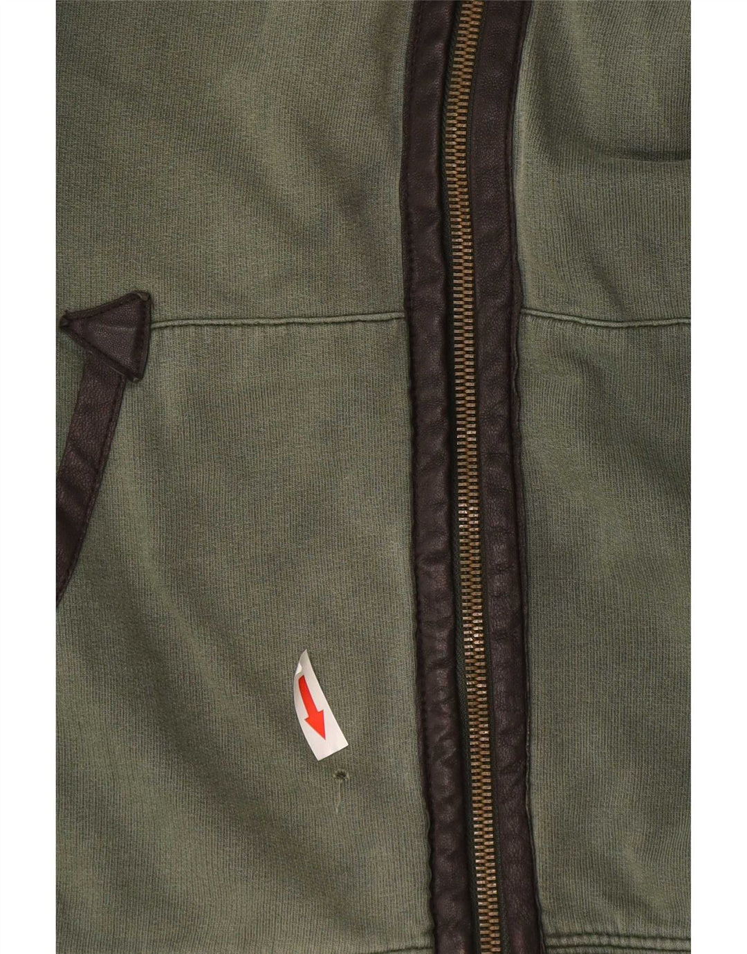 Armani Jeans Veste De Survêtement Homme Vert Moyen Coton