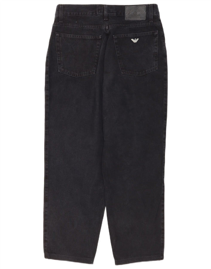 Armani Femme Jean Fuselé W30 L28 Coton Noir