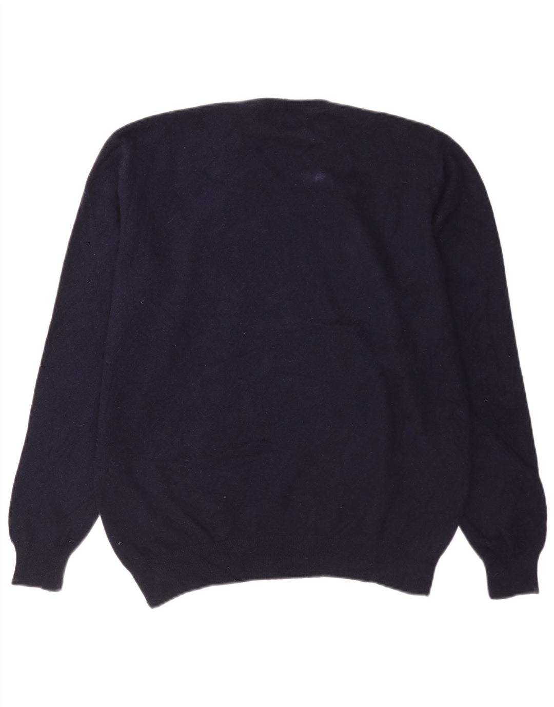 Marks & Spencer Pull col V pour homme en cachemire bleu marine Taille L