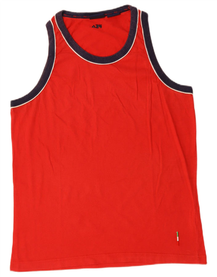 FILA Débardeur Homme XL Rouge Coton