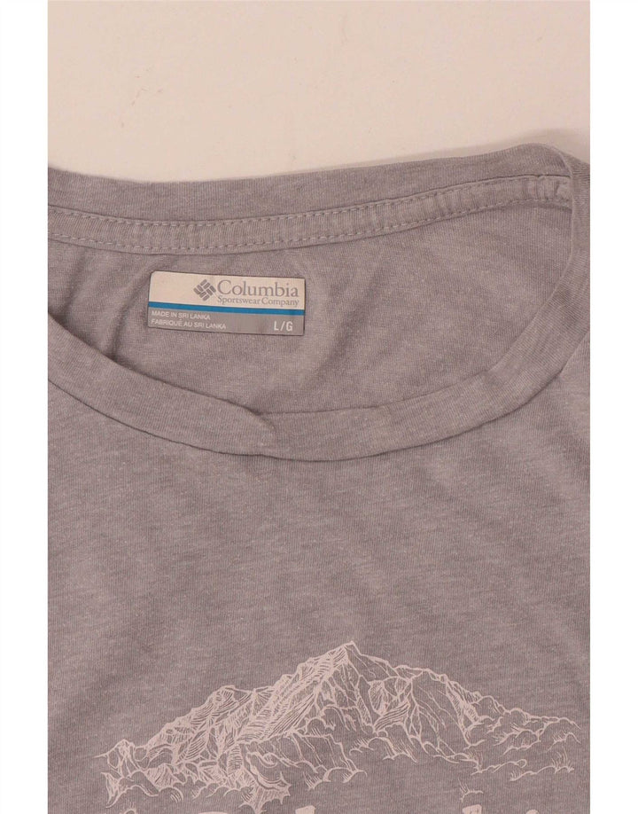 Columbia T-Shirt Graphique Homme Grand Gris