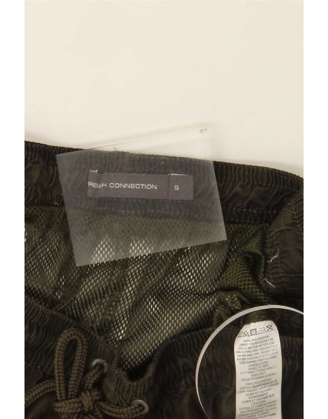 French Connection Short de Bain Homme Petit Vert Camouflage Polyester