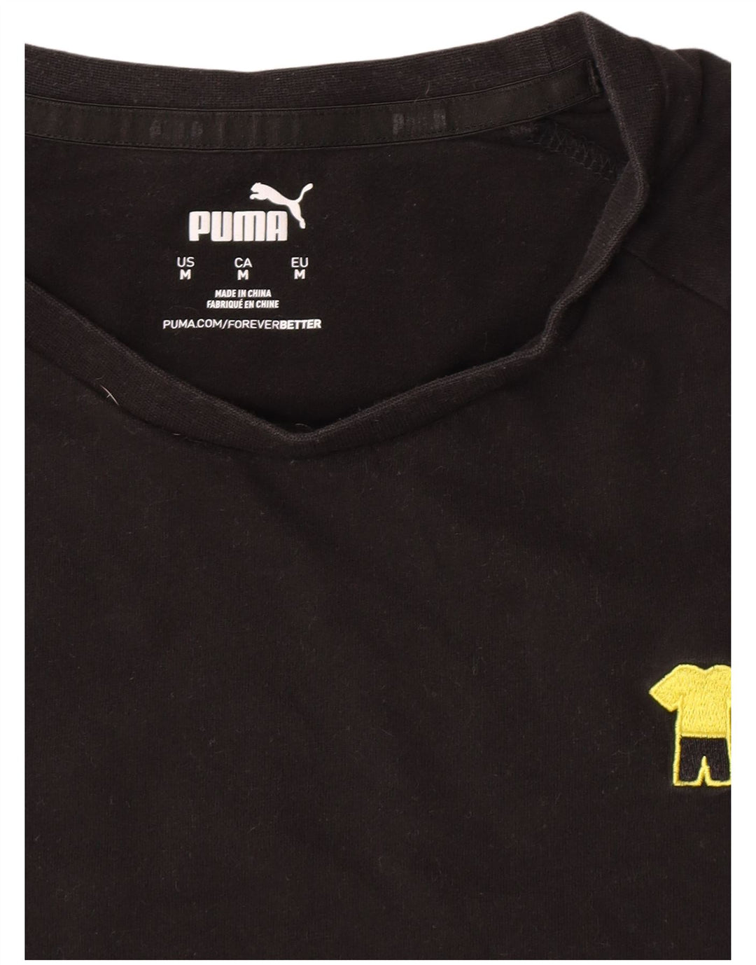 Puma T-Shirt Homme Noir Moyen