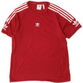 Adidas T-shirt graphique pour homme en coton bordeaux moyen