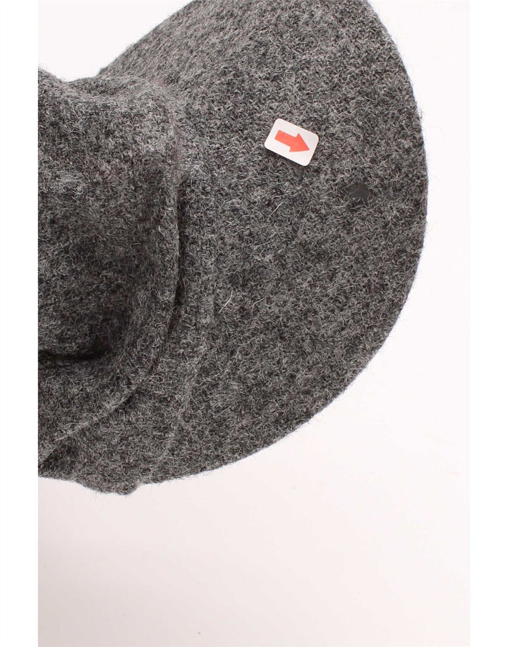 Barbour Casquette Plate Homme Large Gris Laine Classique