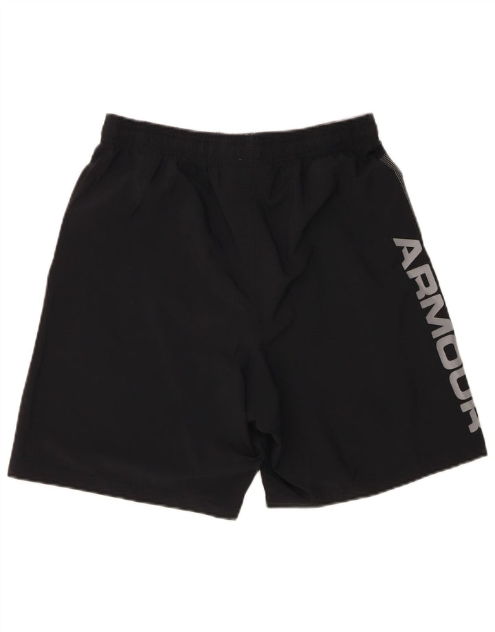 UNDER ARMOUR Mens Graphic Sport Shorts Medium Black