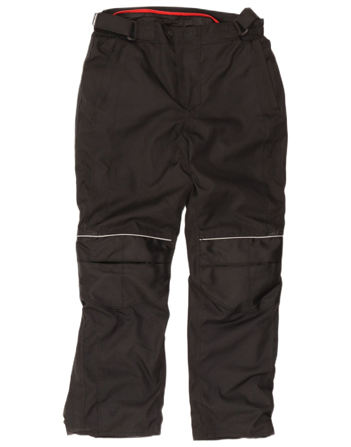 Frank Thomas Pantalon coupe-vent de moto pour homme Large W34 L31 Noir