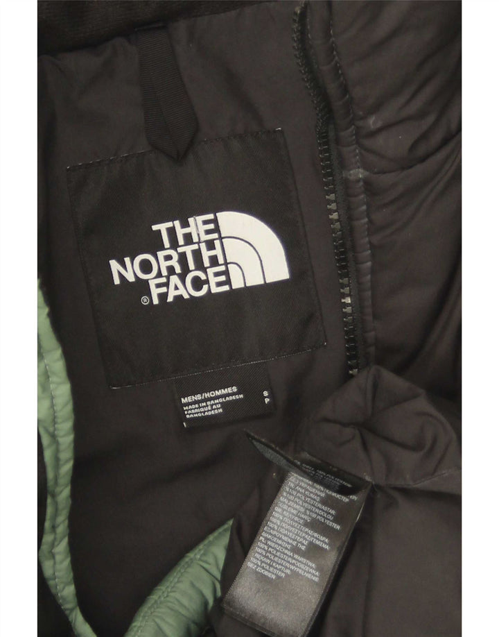 The North Face Veste matelassée pour homme UK 36 Small Vert Colorblock Polyester