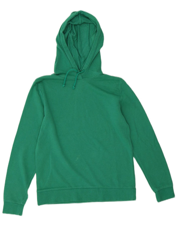 Marks & Spencer Pull à capuche pour femme UK 10 Small Vert Coton