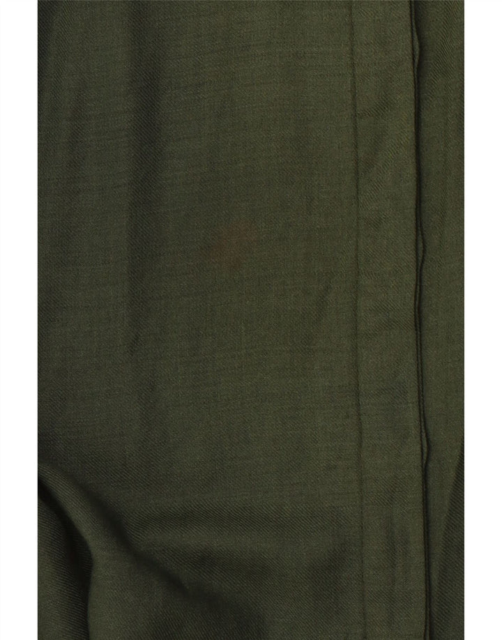 PANCALDI & B Chemisier militaire pour femme UK 44 Vert moyen Colourblock