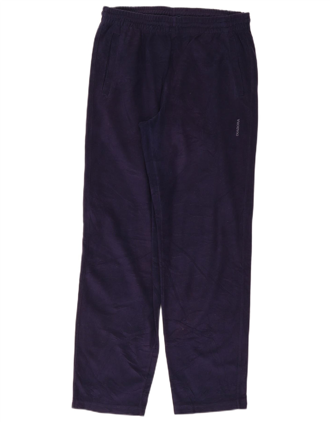 DIADORA Pantalon de survêtement pour homme UK 38 Bleu marine moyen Polyester