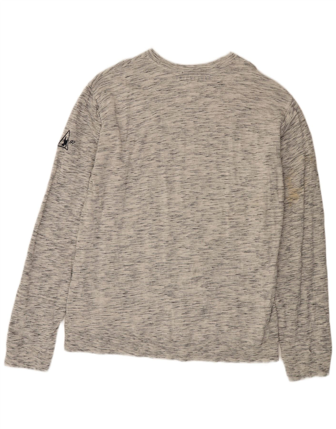 GAASTRA Haut Homme Manches Longues 3XL Gris Moucheté Coton