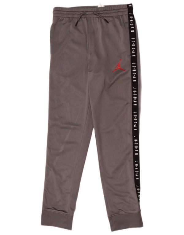 Jordan Pantalon de survêtement pour garçon 12-13 ans Large Gris Colorblock