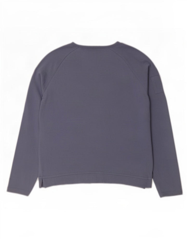 Champion Haut à manches longues pour femme UK 16 Large Bleu