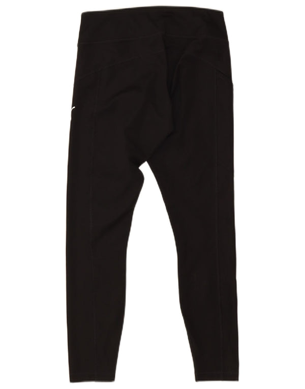 Puma Legging court pour femme UK 8 Small Noir Polyester