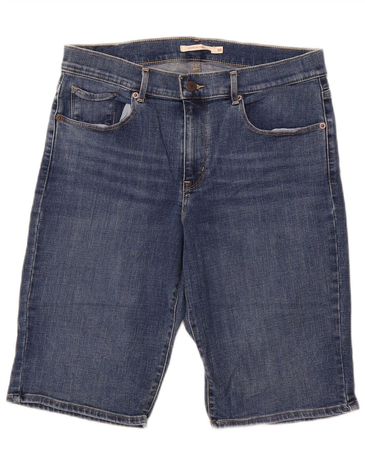 Levi's Bermuda Denim W30 Femme Bleu Moyen Coton