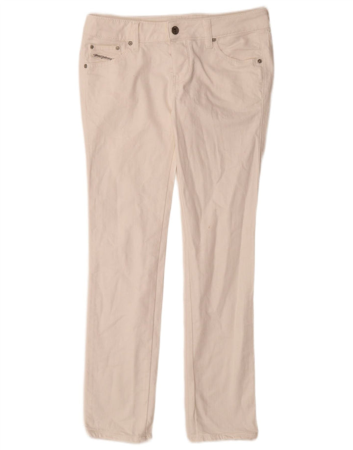 Diesel Jean Cuddy Slim Femme W28 L29 Coton Blanc