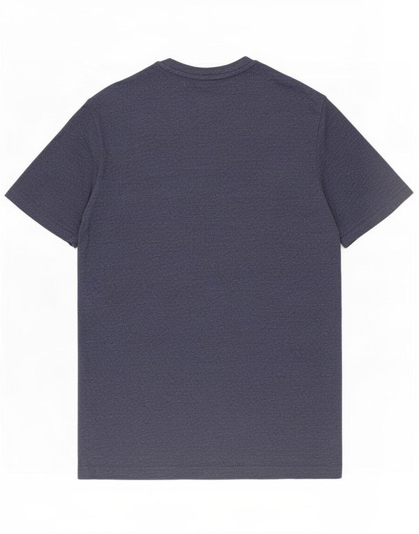 Champion T-Shirt Regular Homme Petit Bleu Marine Coton