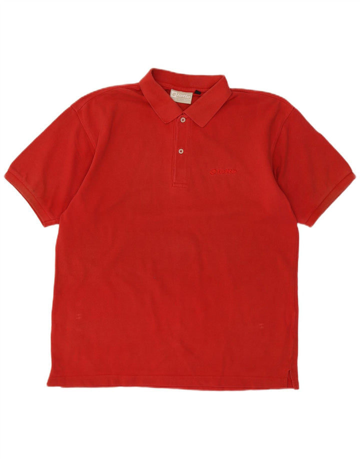 Kappa Polo Homme XL Rouge