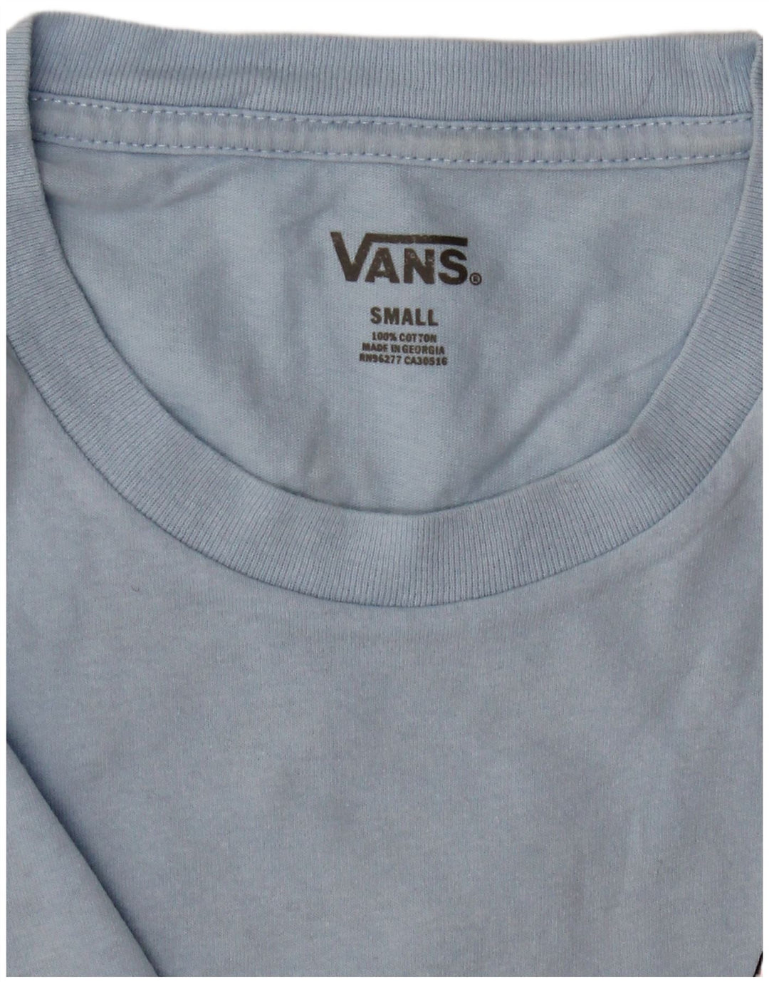 VANS T-shirt graphique pour hommes, petit, bleu