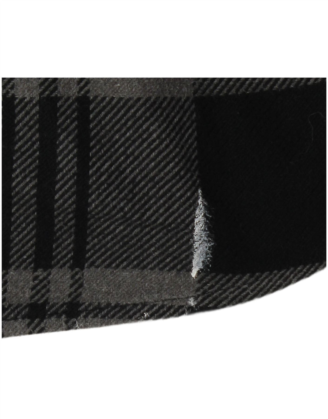 Orvis Chemise en flanelle pour homme Grand coton à carreaux gris