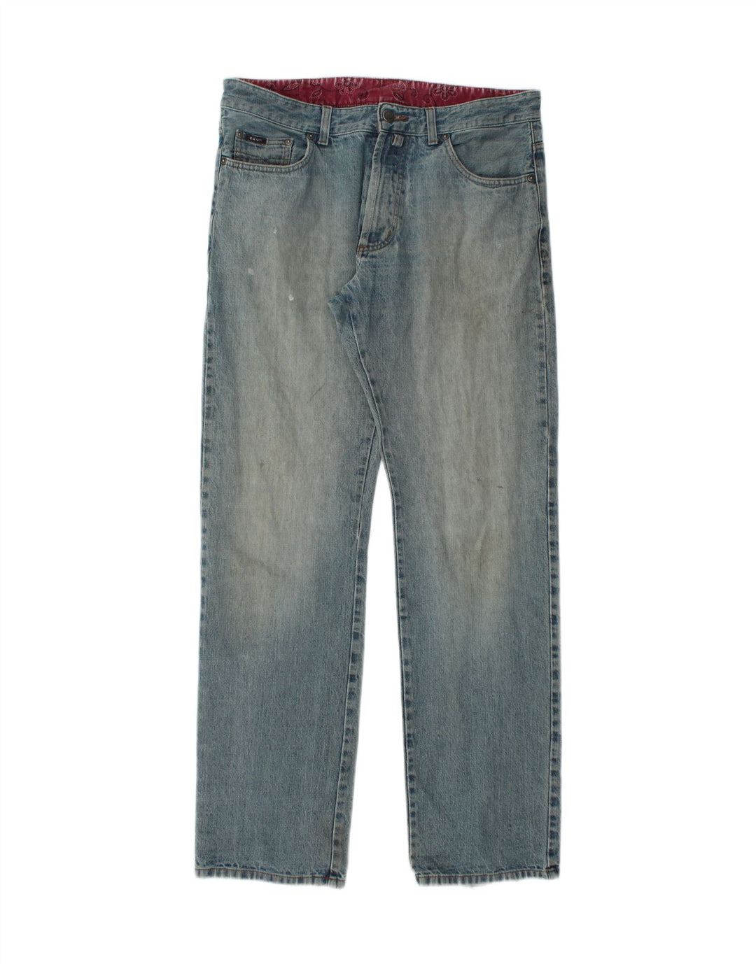 Gant Jean droit homme W34 L34 bleu coton
