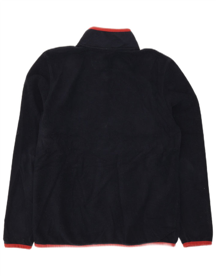 Marks & Spencer Pull polaire à col zippé pour homme Petit bleu marine Polyester