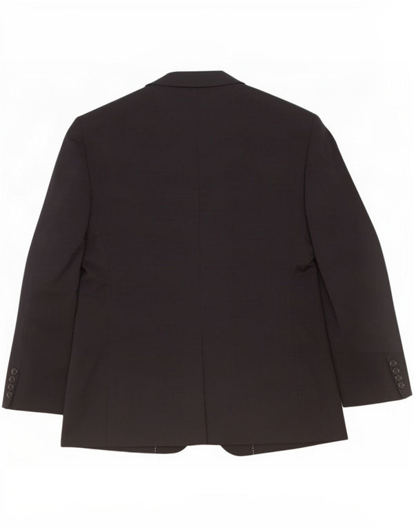 Marks & Spencer Veste blazer courte à 2 boutons pour homme UK 42 Large Bleu marine