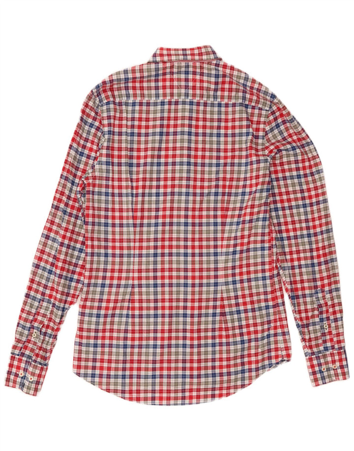Tommy Hilfiger Chemise Slim Fit Petit Coton Vichy Multicolore Homme