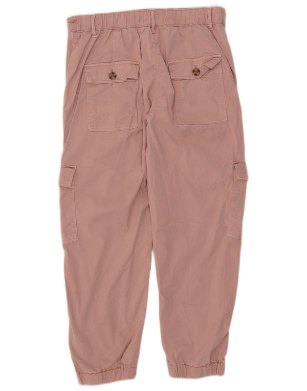 Marks & Spencer Pantalon cargo de jogging pour homme UK 12 Medium W32 L24 Rose