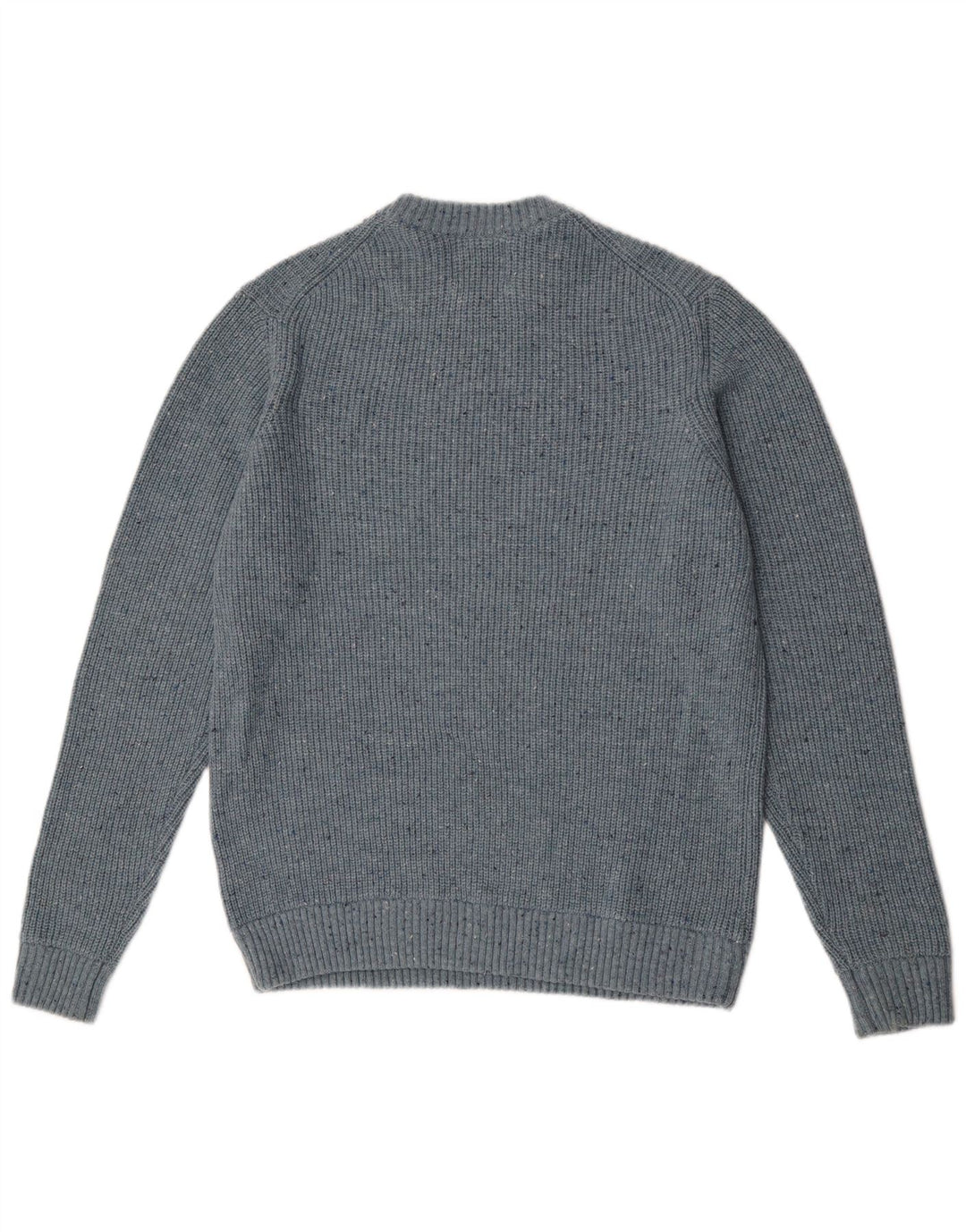 Marks & Spencer Pull à col rond pour homme en polyamide moucheté bleu moyen