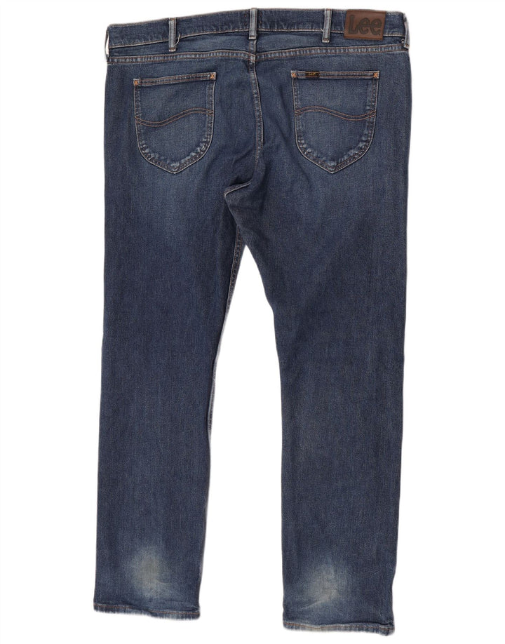 Lee Jean Slim Homme W42 L32 Bleu Coton