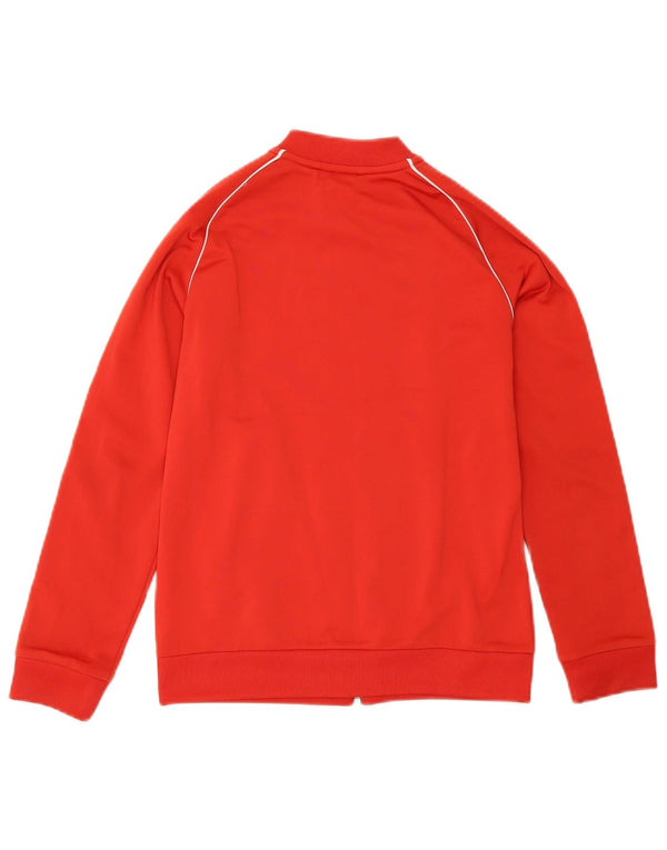 Veste de survêtement Adidas Garçon 9-10 ans Rouge Polyester