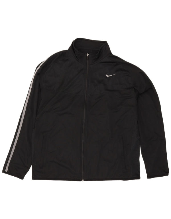 Nike Veste de survêtement pour homme 2XL Noir Polyester