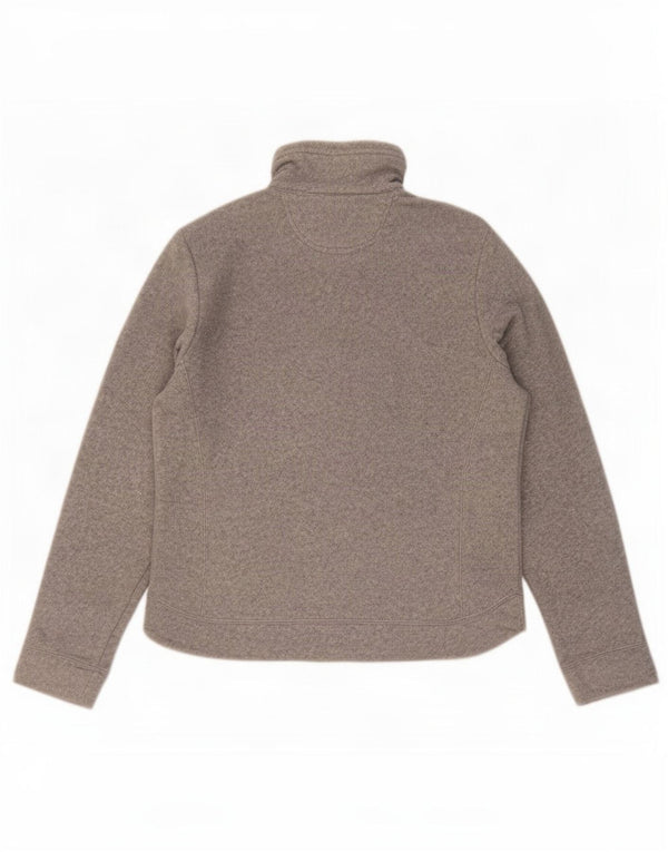 Champion Pull polaire à col zippé pour femme UK 18 XL Gris Polyester
