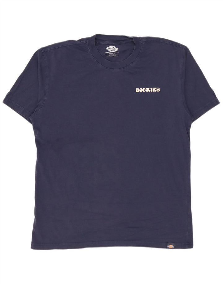 DICKIES T-Shirt Graphique Homme Petit Bleu Marine Coton