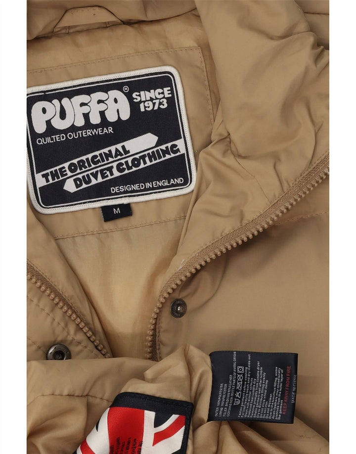 Puffa Manteau rembourré pour femme UK 44 Polyester beige moyen