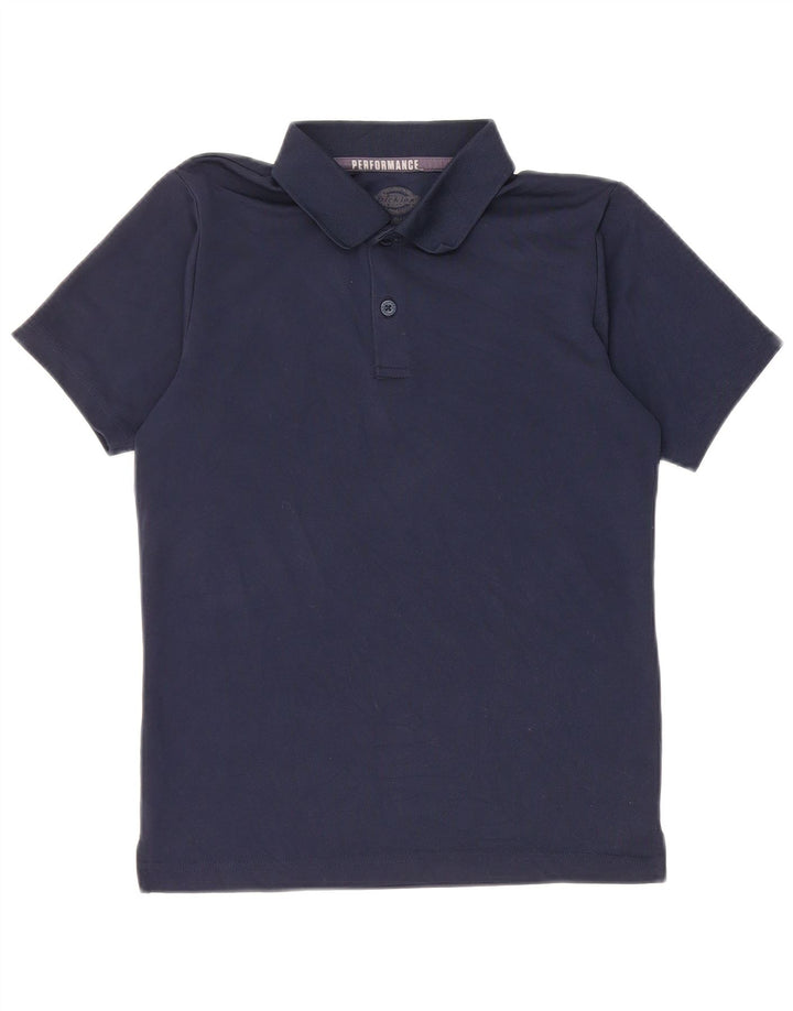 Dickies Polo Garçon 10-11 ans Bleu Marine Moyen Polyester