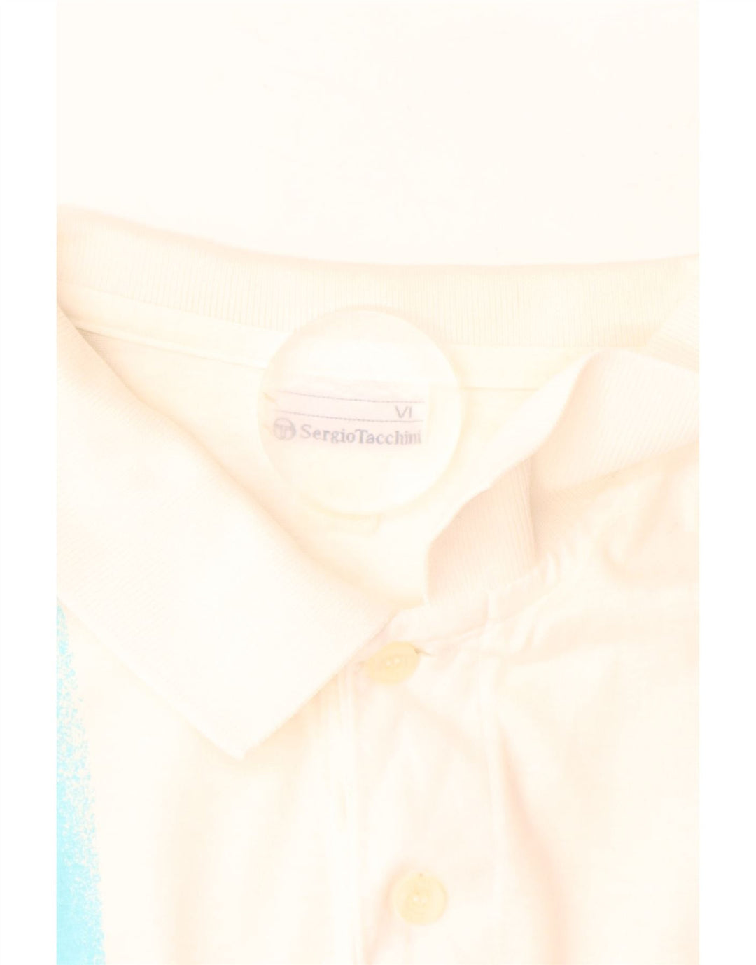 SERGIO TACCHINI Polo Homme EU 52 Grand Blanc Rayé