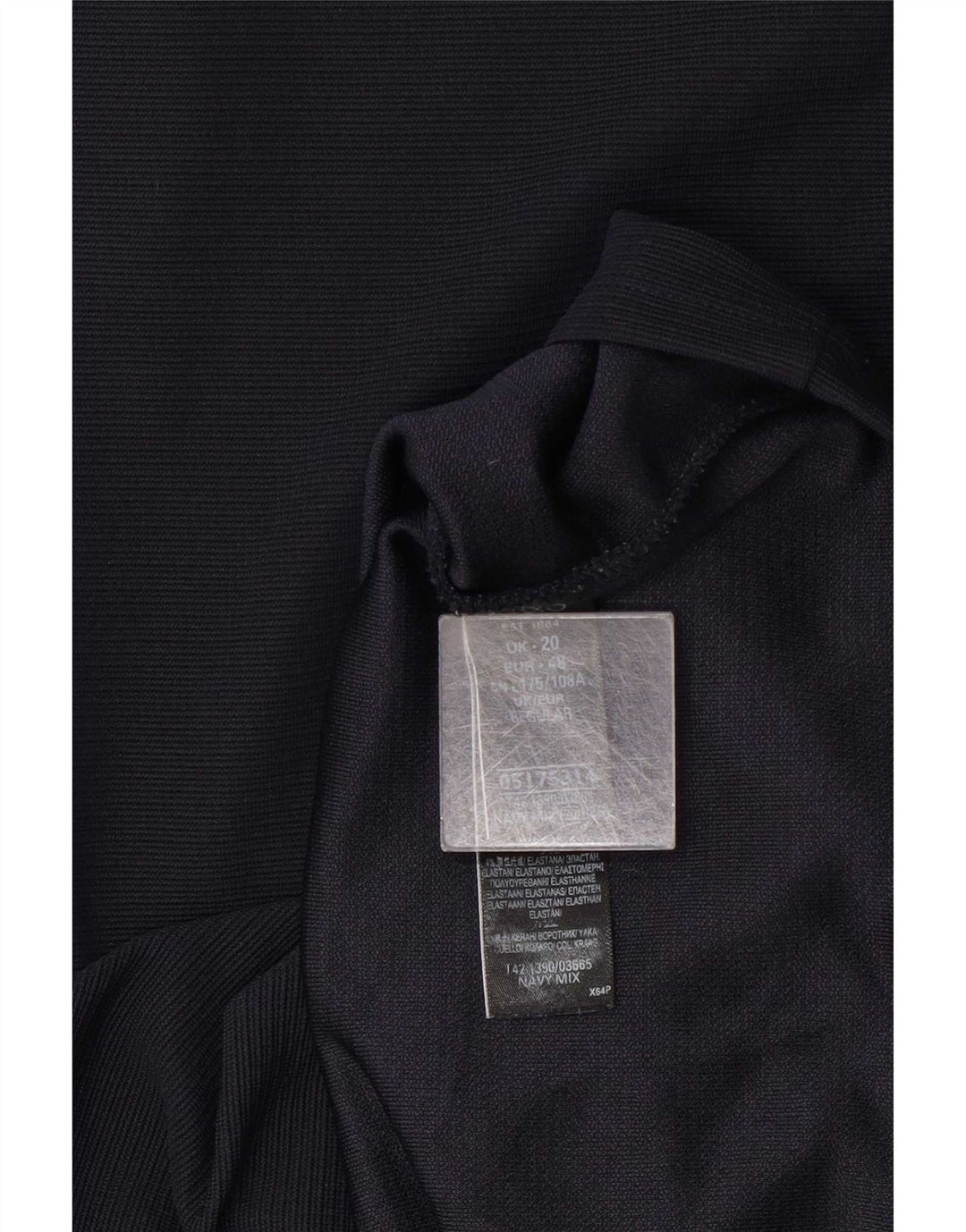 Marks & Spencer Robe droite pour femme UK 20 2XL Bleu marine Polyester