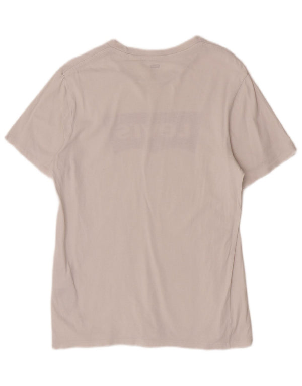 Levi's Tee-Shirt Regular Fit Graphic Homme Blanc Petit Logo
